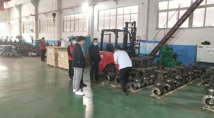 閥門(mén)裝配車(chē)間